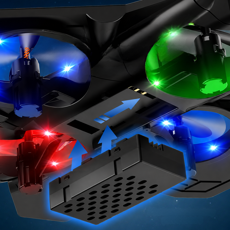 JetFlip - Jet giocattolo radiocomandato con acrobazie a 360°