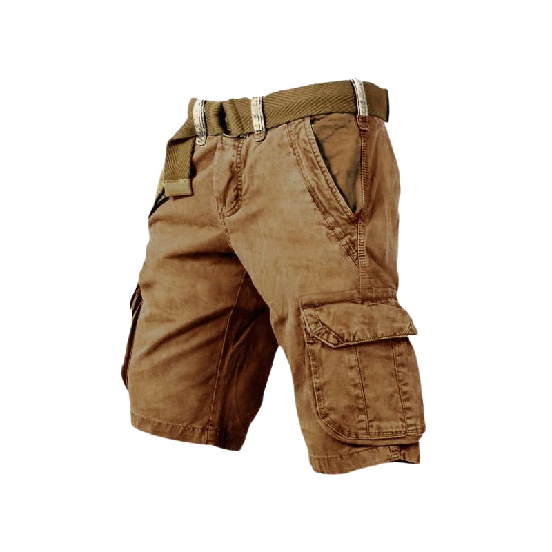 Jake - Pantaloni Scurți Cargo Cu Buzunare Multiple