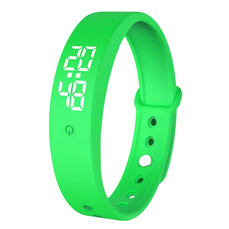 PulseTrack – Smartwatch z alarmami wibracyjnymi i jasnym wyświetlaczem LED