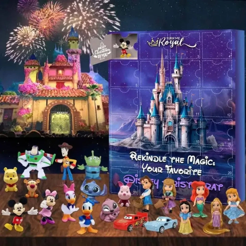 MagicPlay – Świąteczny kalendarz adwentowy Disney Nintendo z figurkami Myszki Miki i Minnie