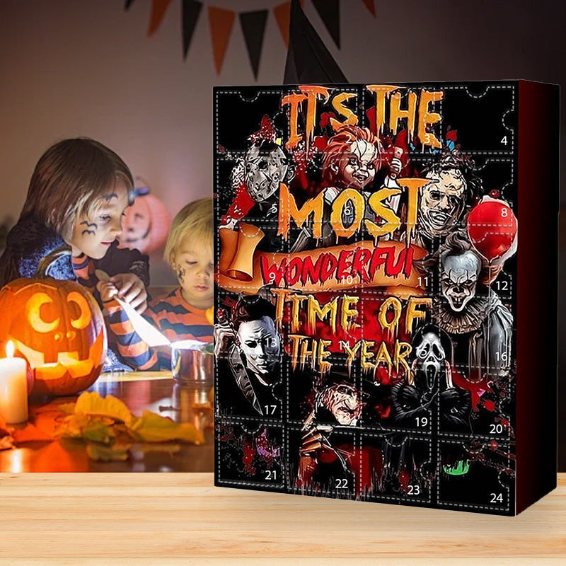 HorrorBox - Adventní kalendář s postavami z hororových filmů na Halloween