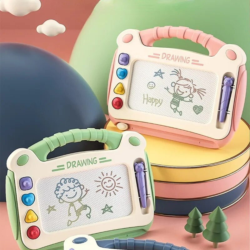 InspiDraw – Tableau de graffiti créatif pour enfants avec écran de dessin réutilisable