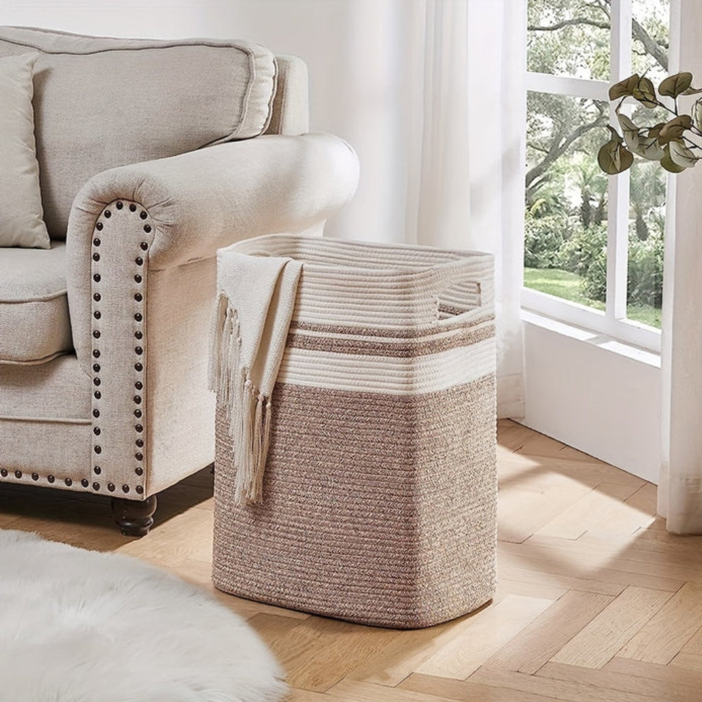 FoldHaven – Cesto Portaoggetti Jumbo con Design Spazioso e Pieghevole