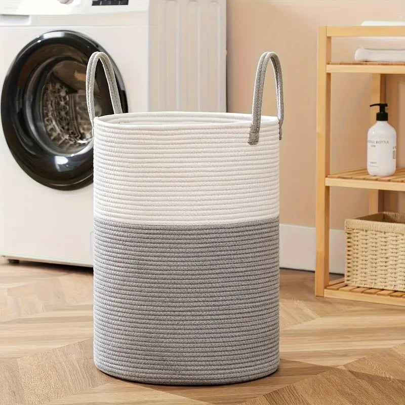 FreshNest - Cesto per il bucato con grande capacità per uso domestico