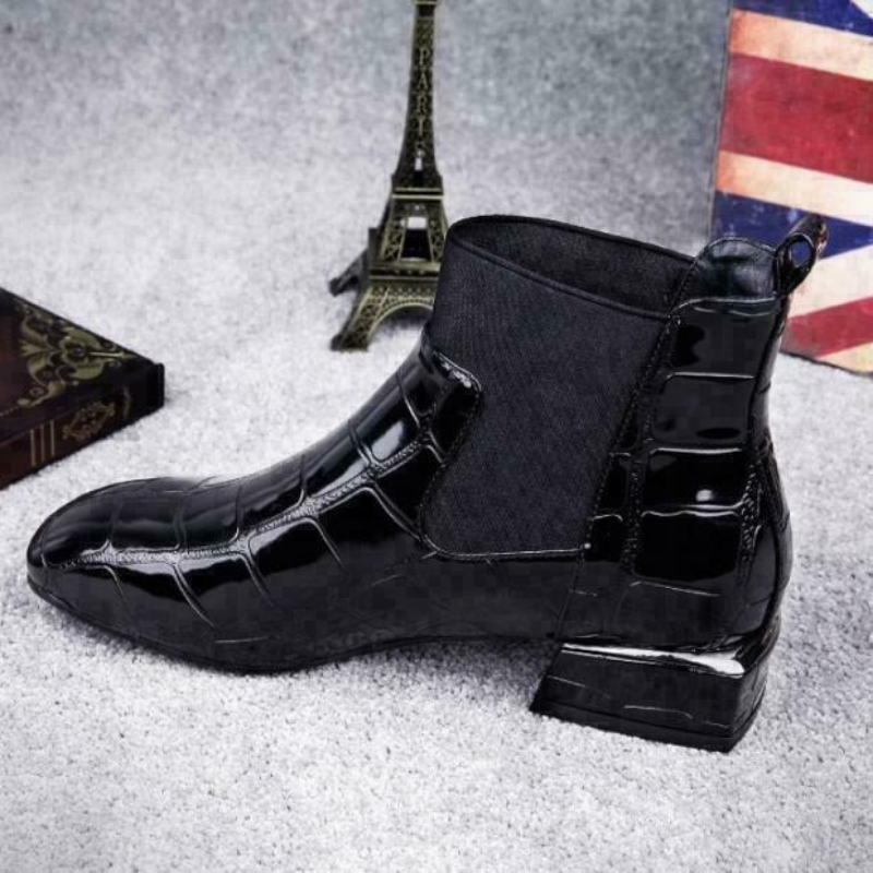 Emilia - Stivaletti alla caviglia con design slip-on