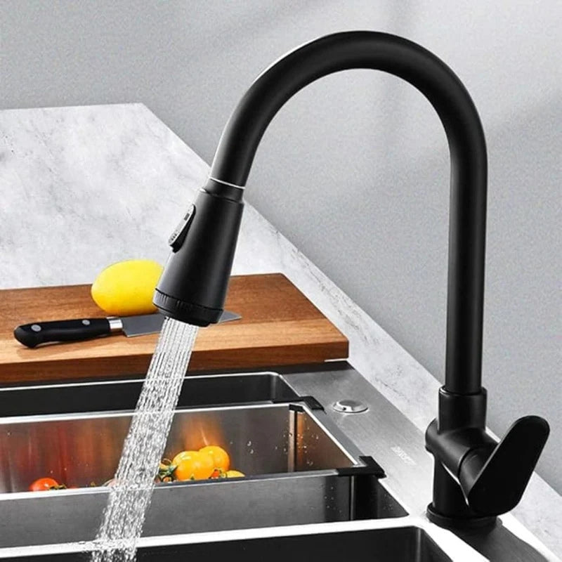 SwiftFlow – Pull-Out Kitchen Faucet with Single Handle