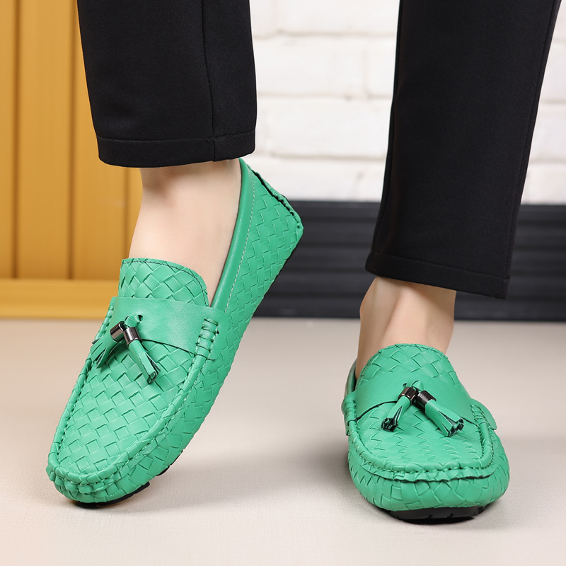 Caevon - Loafers slip-on Caevon cu ciucuri | Talpă antiderapantă pentru mers stabil | Îmbrăcăminte casual pentru fiecare zi | Mărimi 40–47