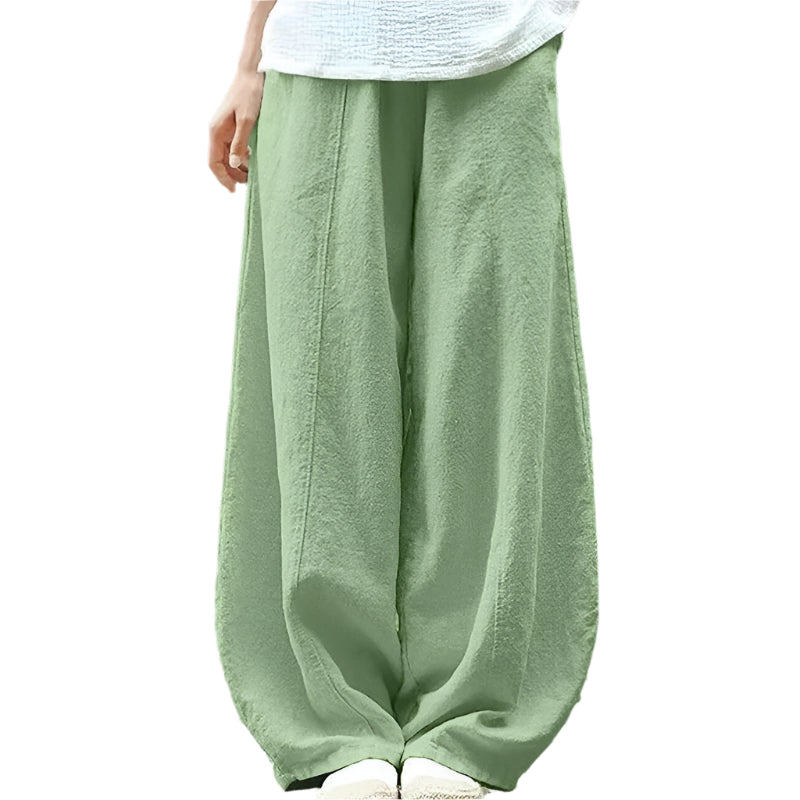 Nora – Modern wide-leg pants with side pockets