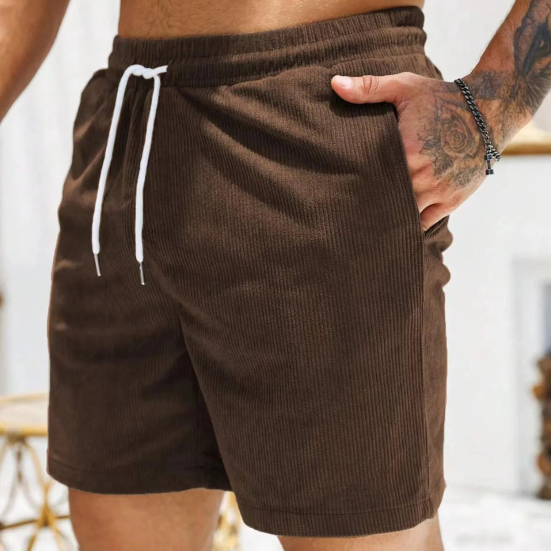 Men's Casual Shorts with Side Pockets