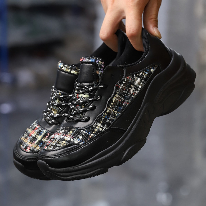 Halen - Sneakers con chiusura a lacci e design antiscivolo