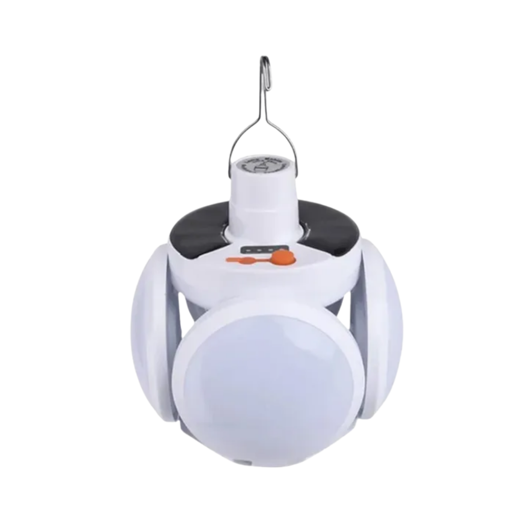 SolarGlow - Lampada LED esterna a risparmio energetico con ricarica solare automatica