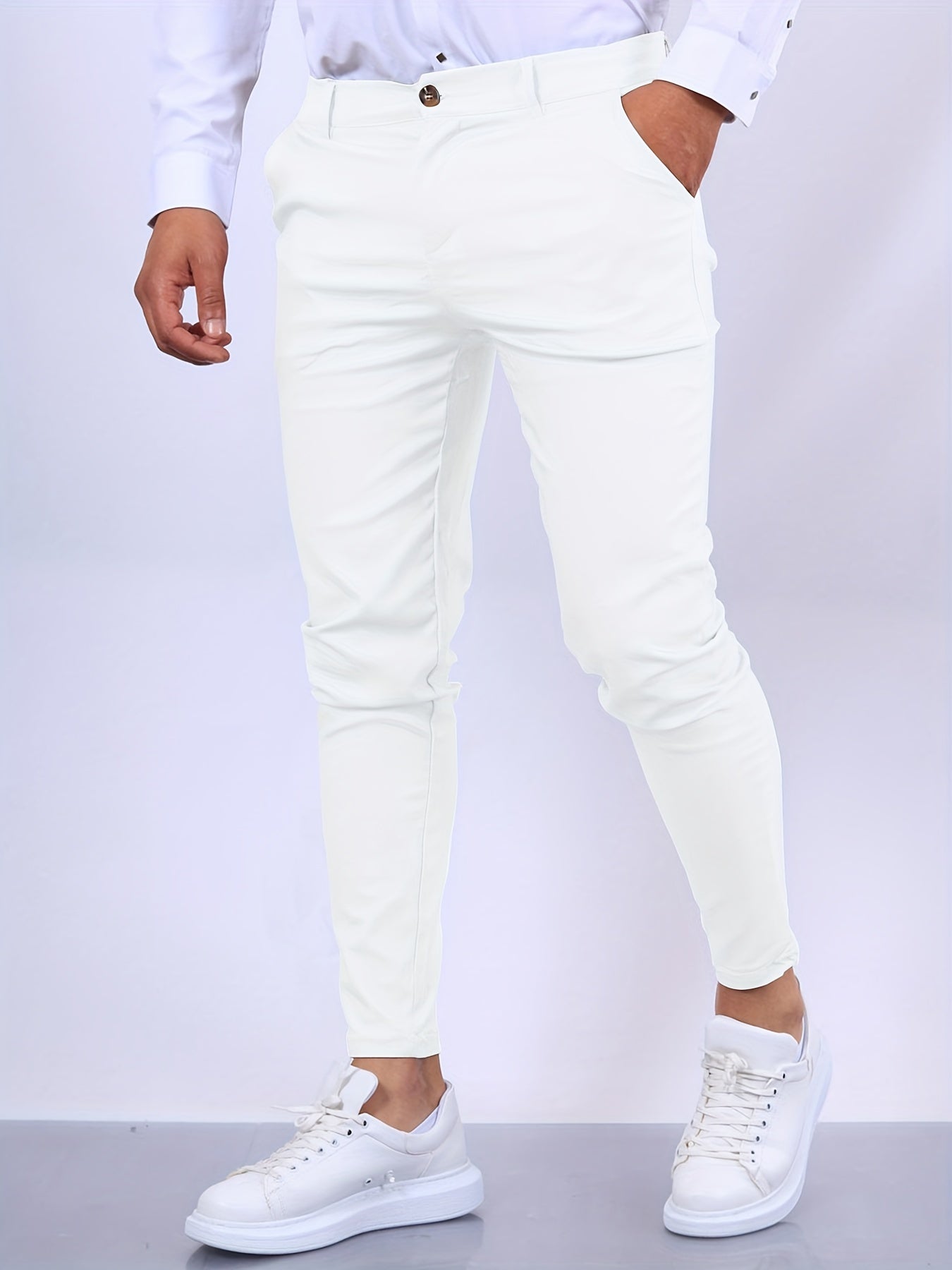 Henry - Pantalon slim avec poches latérales