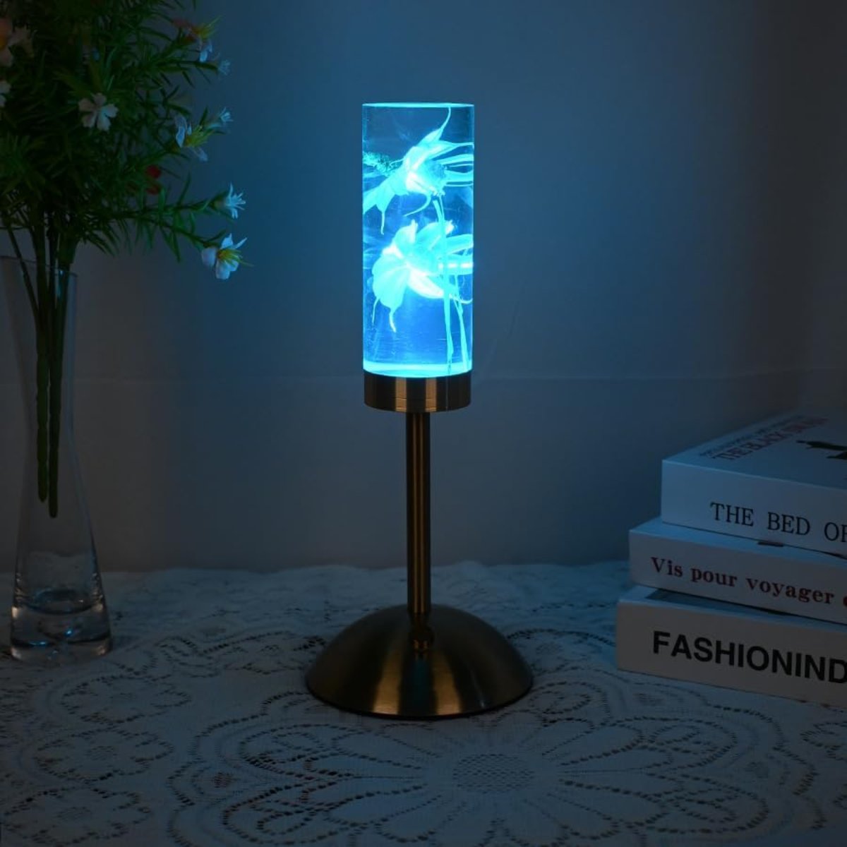 Floravelle - Lampă de masă decorativă cu design floral