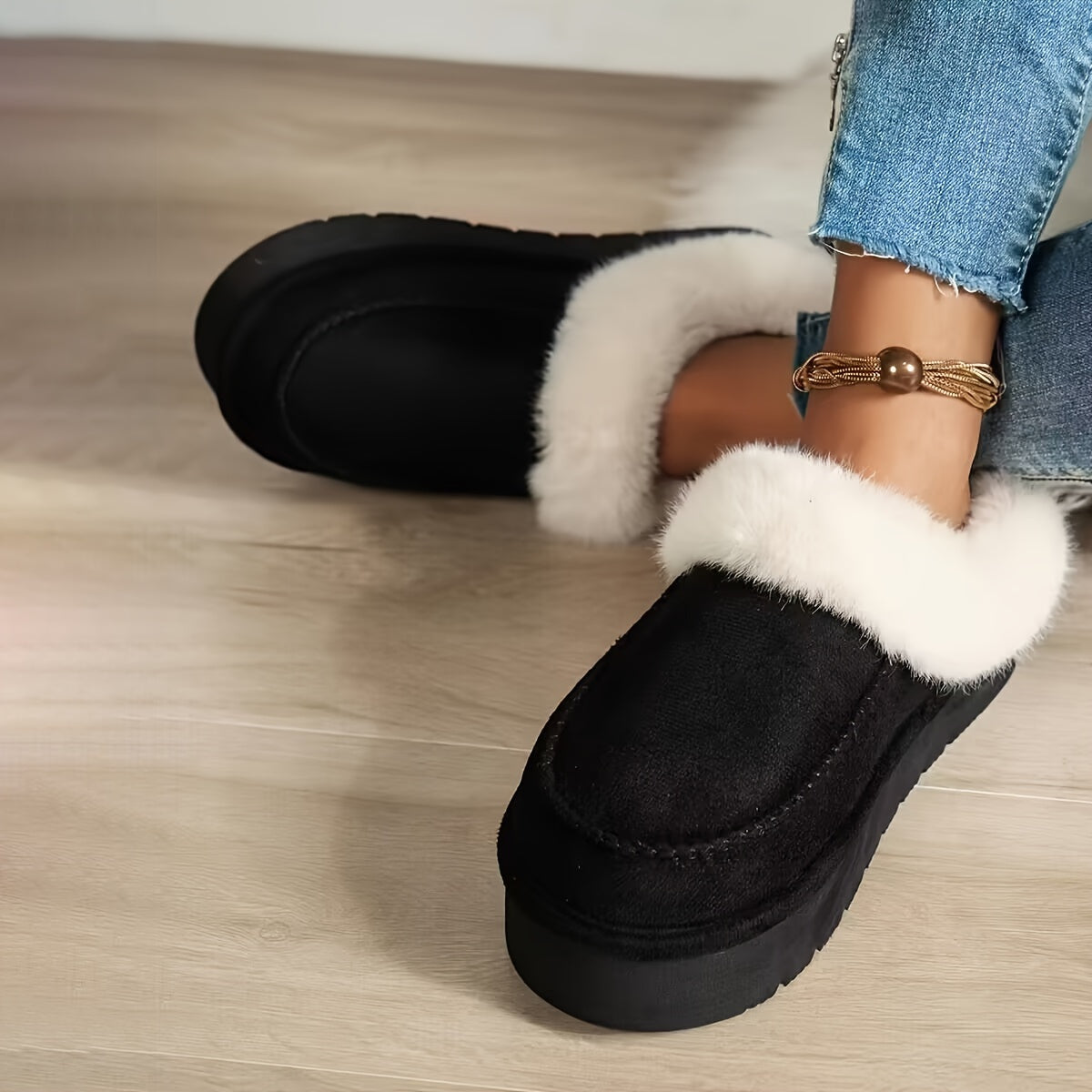 Hannah - Cozy slippers with soft lining and durable sole
