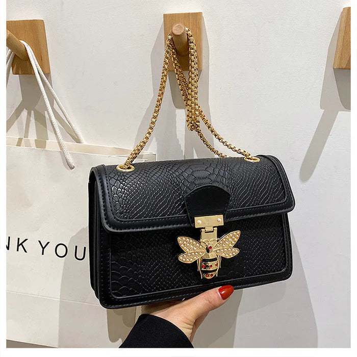 Esme – Sac à bandoulière rétro tendance avec chaîne