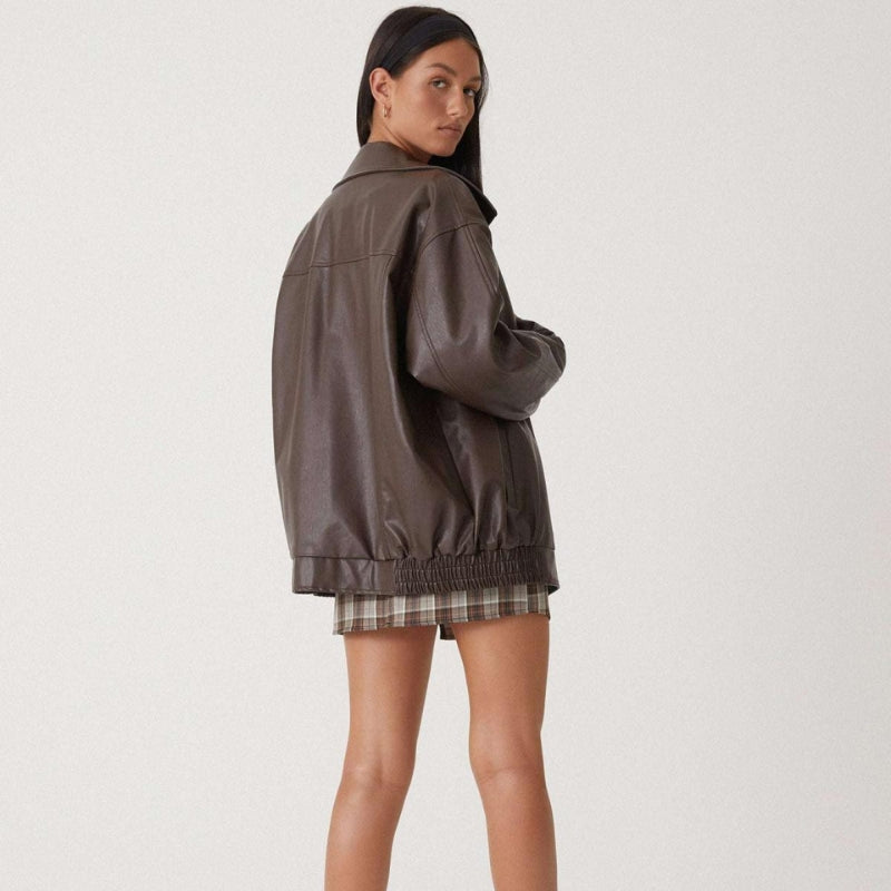 Veste décontractée zippée pour femme, à porter au quotidien