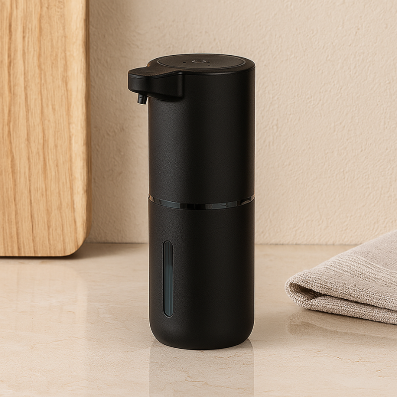 PureMist - Dispenser di sapone senza contatto con pompa sensore ricaricabile USB