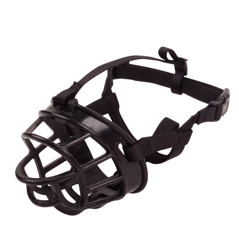 BarkSafe – Verstelbare Hondenmuilkorf met Comfortabele Pasvorm en Veilige Bandjes