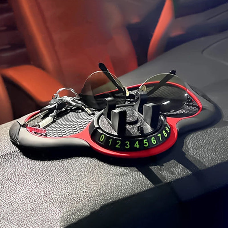 DashGrip – Telefoonhouder voor de Auto met Antislip Dashboardmat en 360° Rotatie