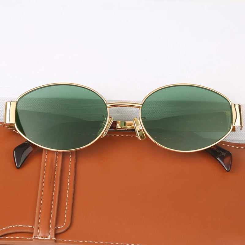 Luna – Ochelari de soare clasici UV cu ramă ovală