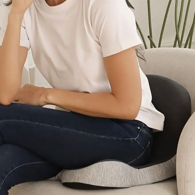 Coussin de siège en forme de L pour chaises de maison et de bureau
