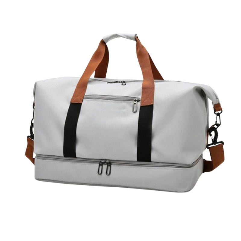 TravelMate – Grand Sac de Sport et de Voyage avec Poches à Fermeture Éclair