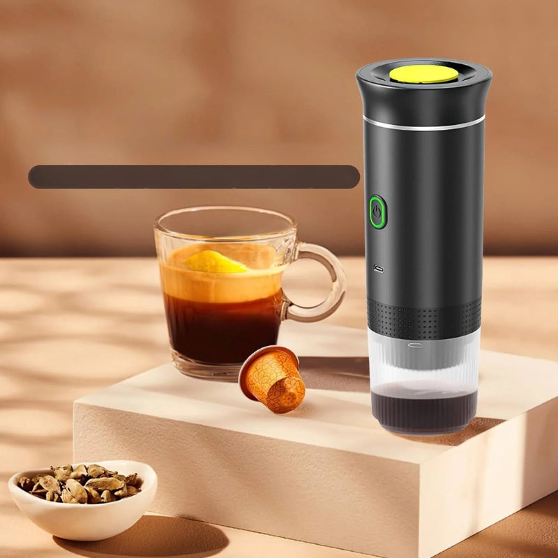 CaféNest - Draagbare 3 in 1 Elektrische Espressomachine
