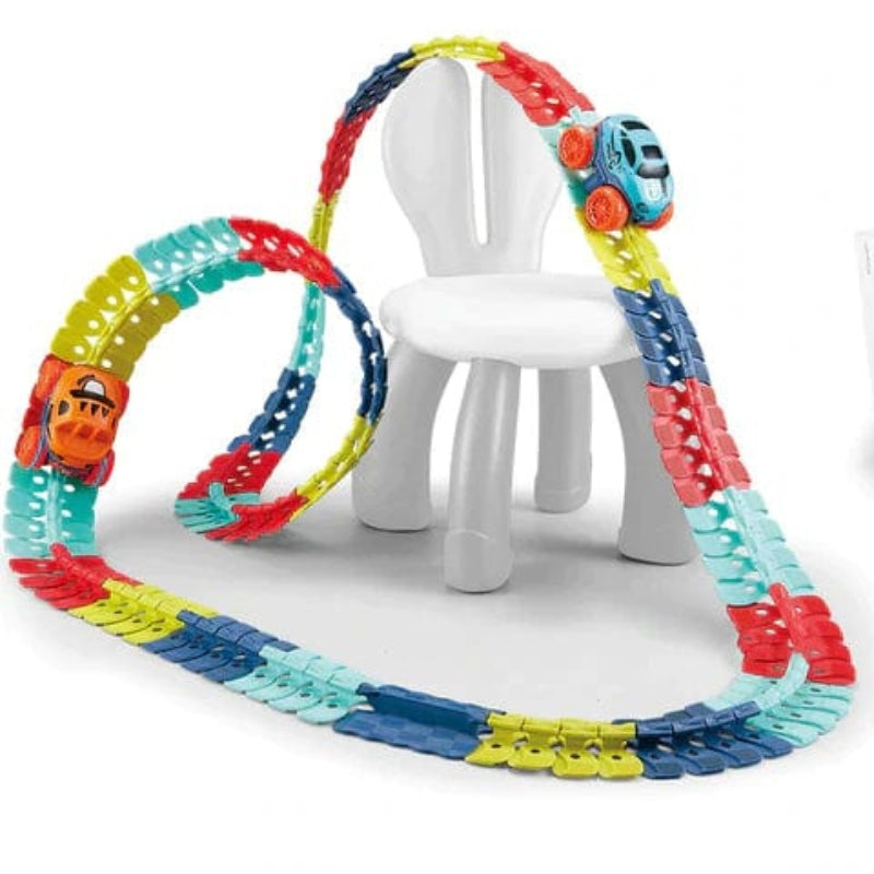 TrackJoy – Set di gioco magnetico per auto che stimola la creatività e il gioco attivo