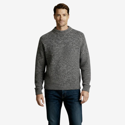 Archie – Slim Fit Long Sleeve Sweater With Round Neck