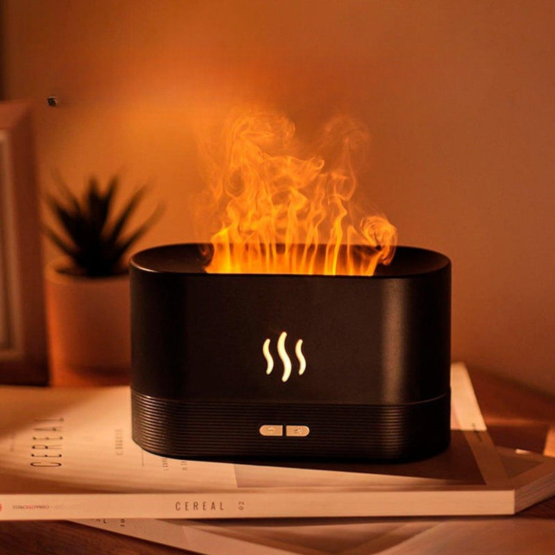 AromaBlaze - Diffusore di aromi con effetto fiamma e tecnologia a ultrasuoni