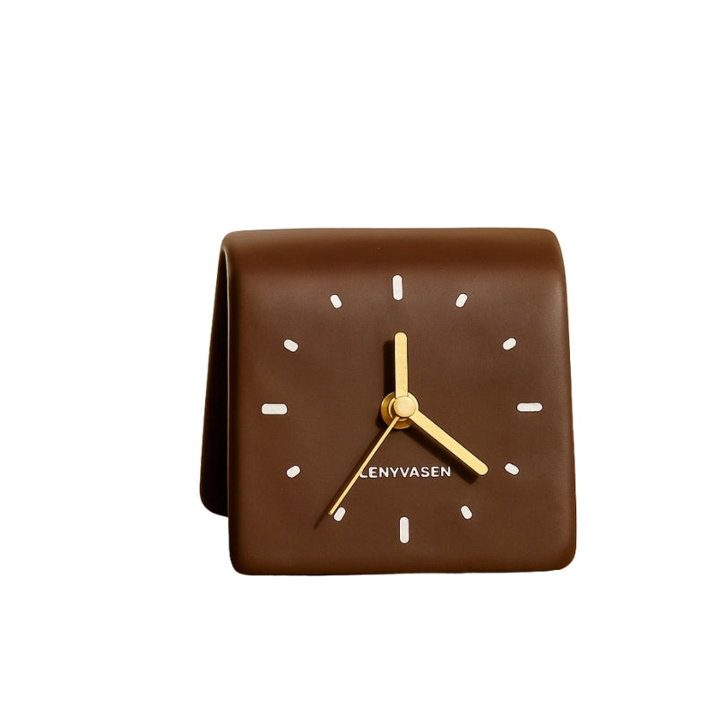 FormHaven – Orologio da tavolo minimalista con display digitale e design essenziale