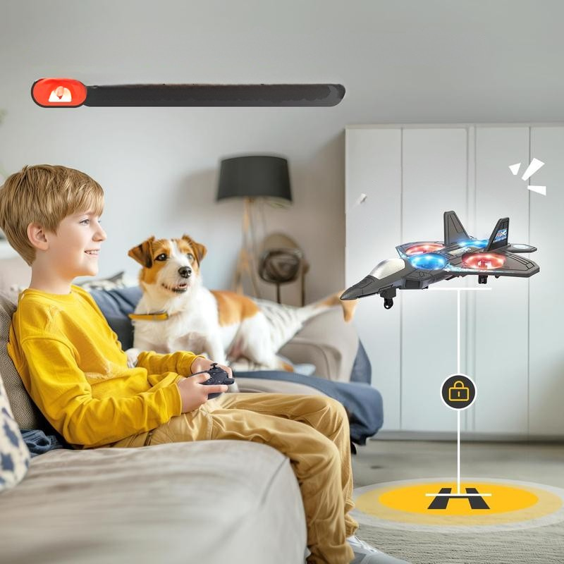 JetFlip - Jet giocattolo radiocomandato con acrobazie a 360°