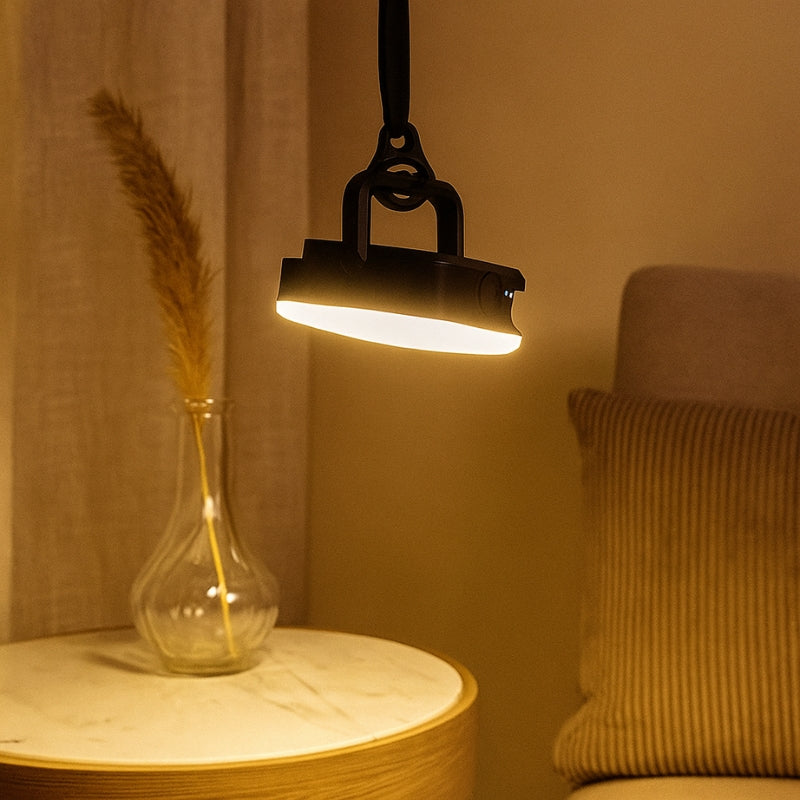 GlowBank – Magnetic LED Lamp with Integrated External Battery