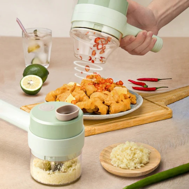 ChopMaster - Tăietor electric de legume cu încărcare USB și design wireless