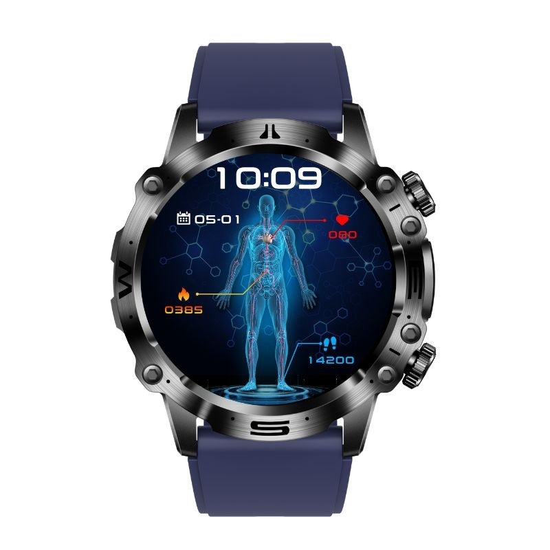ActiveVision – Smartwatch with Round AMOLED Display and Fitness Tracking