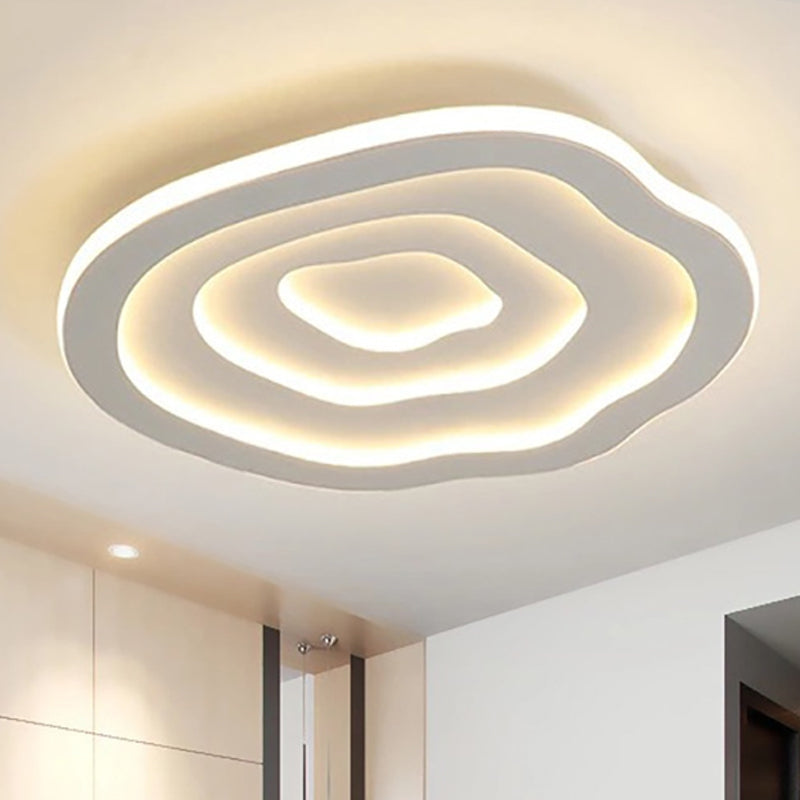 WaveGlow – Lampada da Soffitto Moderna con Motivo a Onde e LED Integrati
