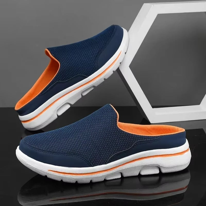Aidan - Round toe slippers with non-slip design