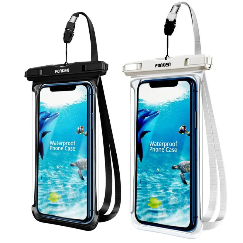 AquaShield – Custodia Impermeabile per Telefono con Accesso Touchscreen e Vestibilità Universale