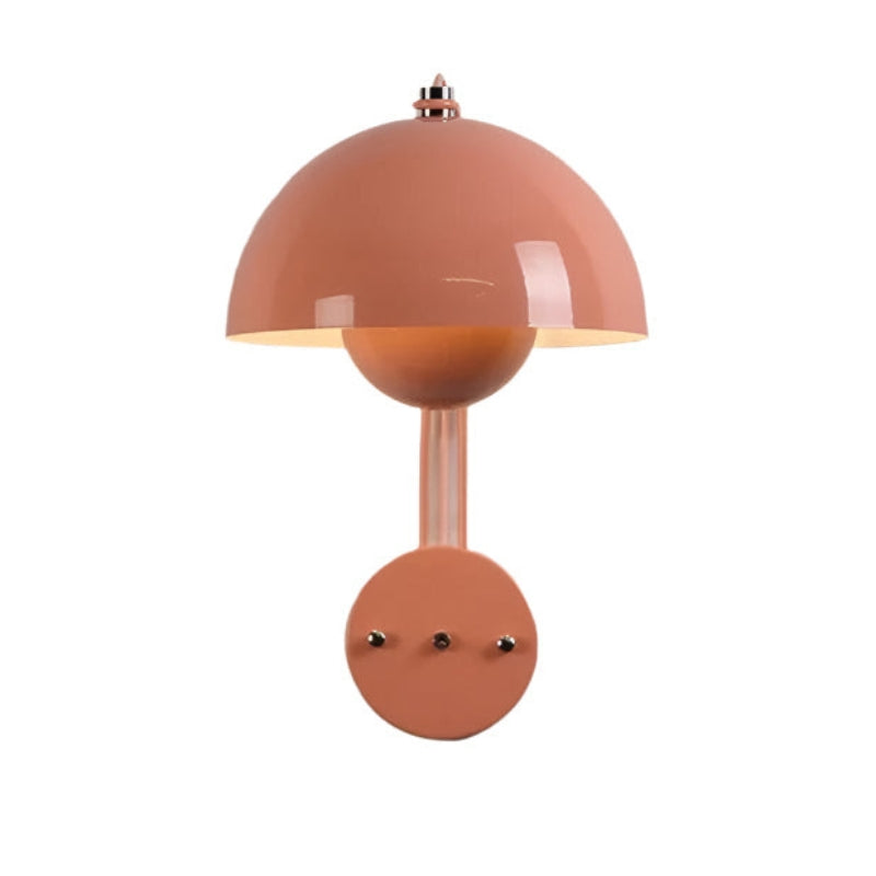 LumeDome - LED wall lamp with compact design and ambient lighting