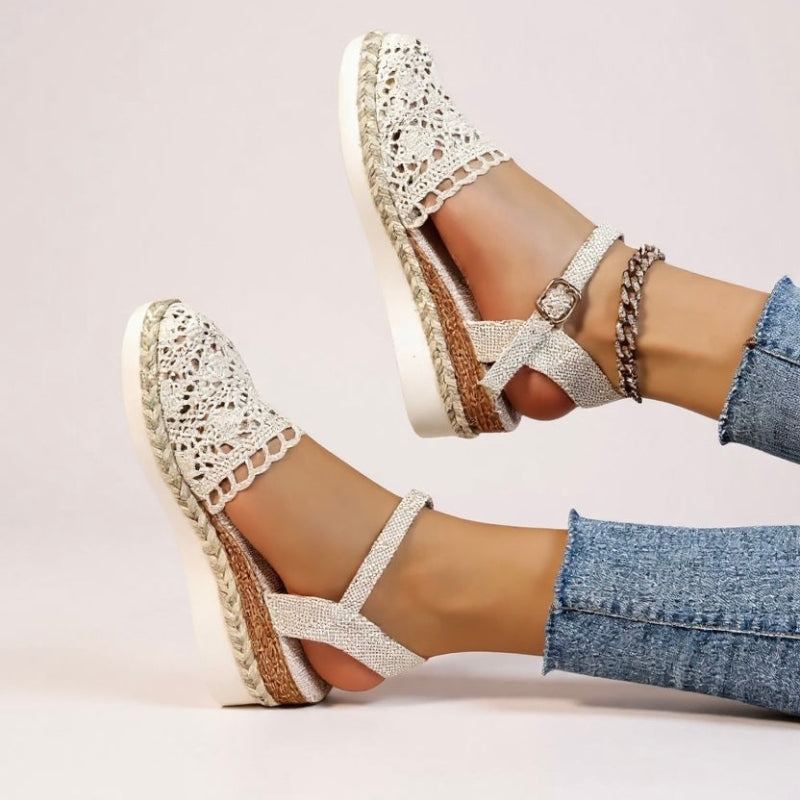 Women’s Open-Toe Sandals Ankle Strap
