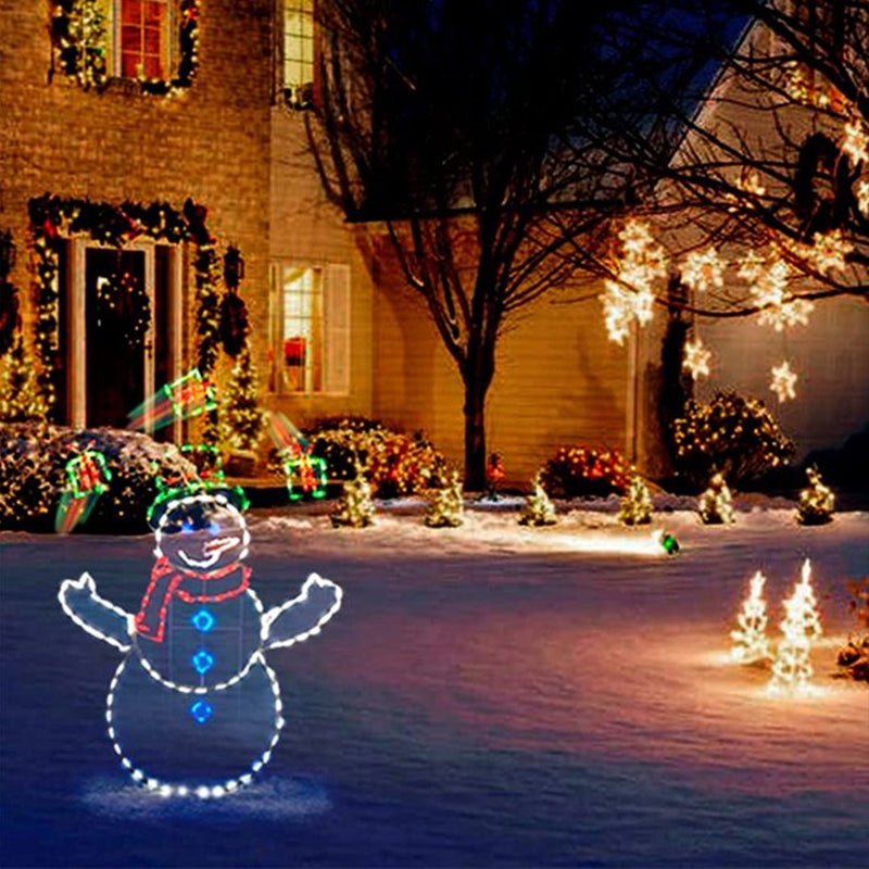 WinterJoy - Decorazione LED per battaglia di palle di neve per un'atmosfera natalizia giocosa
