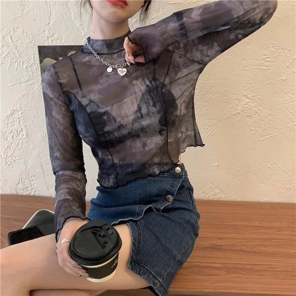 Alina - Top elegante con maniche lunghe e vestibilità confortevole