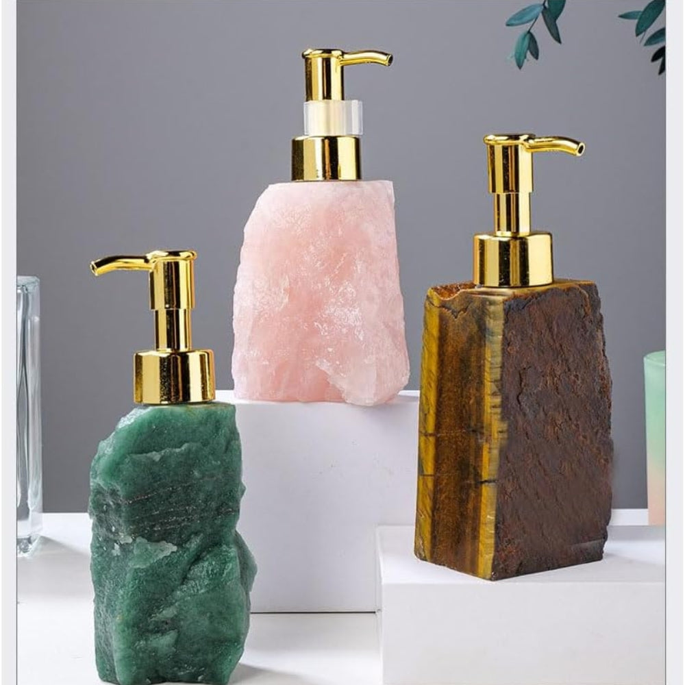 GlowMist – Geometric soap dispenser with sculpted shape and smooth pump design