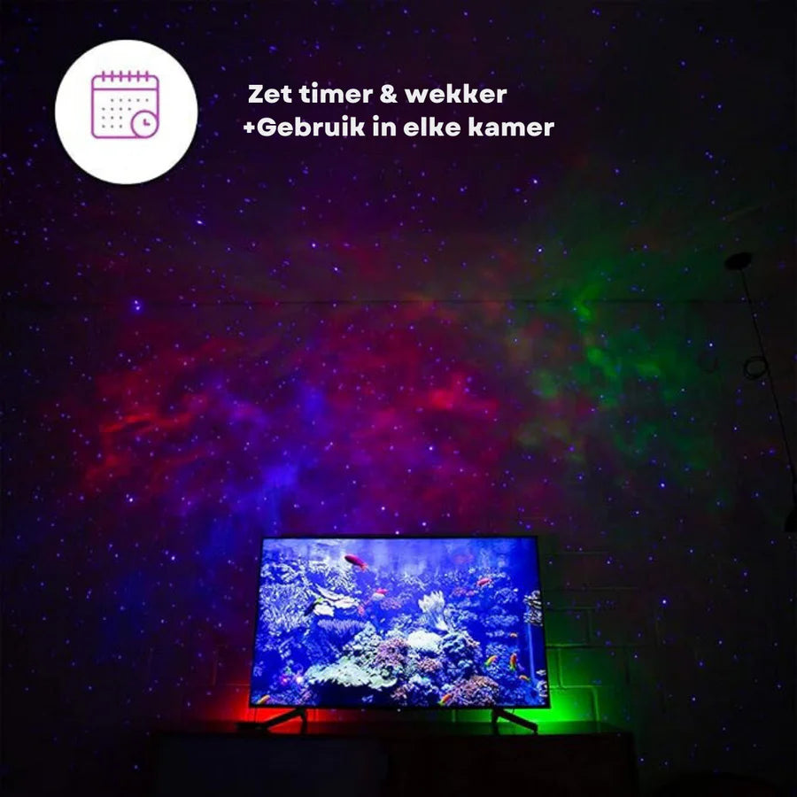StarSphere - Projecteur galaxie moderne pour spectacles lumineux époustouflants et ambiance immersive