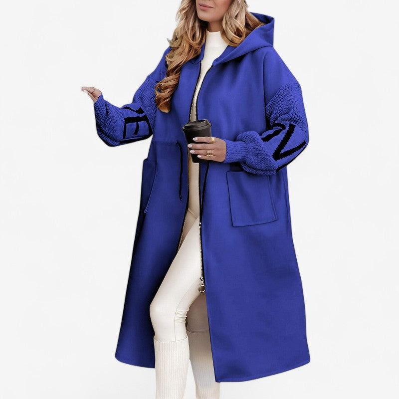 Aylin – Patchwork Jacket with Long Sleeves