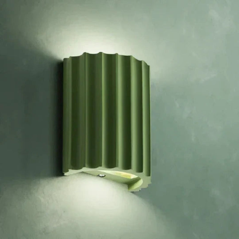 ZenGlow – Applique murale moderne en résine avec éclairage LED