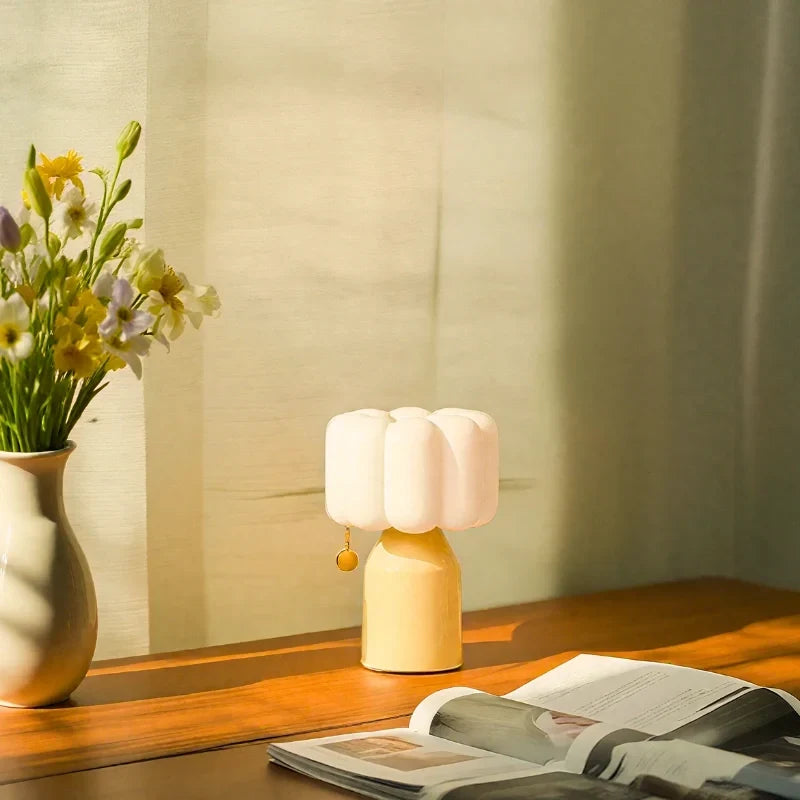 Tapora - Lámpara de mesa recargable con control táctil