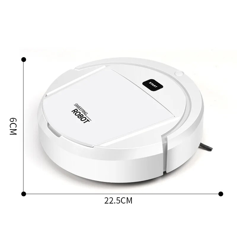 SmartClean - Robot aspirapolvere 3-in-1 per pulizia intelligente e senza fatica in casa