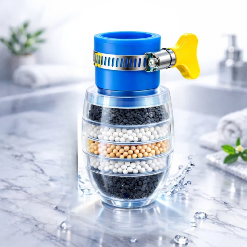 Filtro per acqua del rubinetto girevole a 360° per lavello da cucina