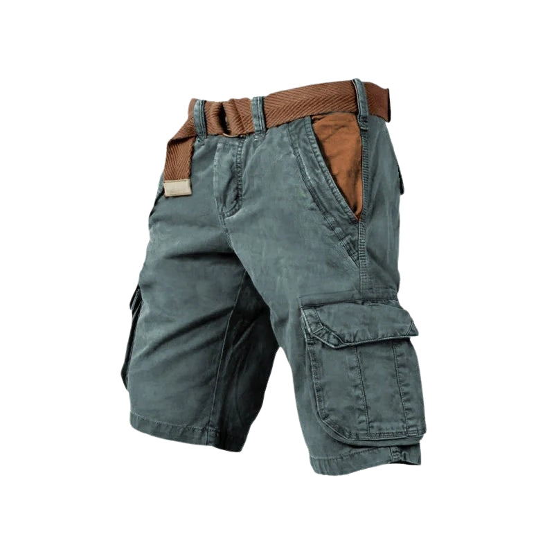 Jake - Pantaloni Scurți Cargo Cu Buzunare Multiple